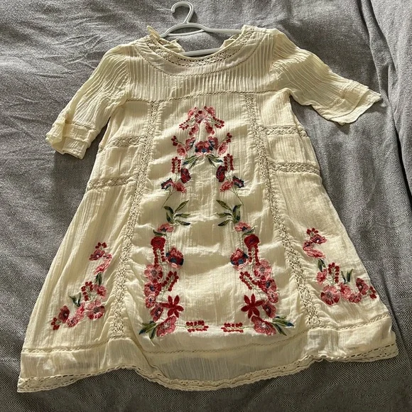 Free people perfectly Victorian mini dress - Picture 4 of 5